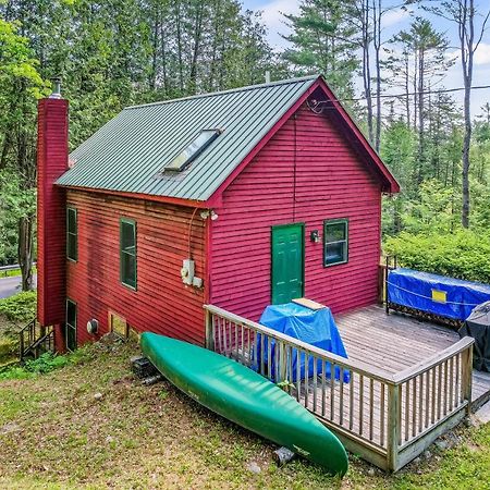 Brook Sound Cabin Schroon Lake Buitenkant foto