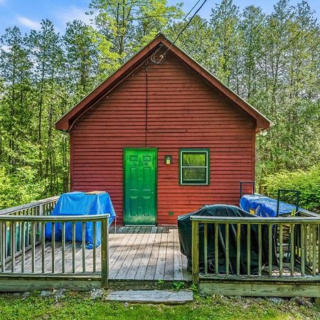 Brook Sound Cabin Schroon Lake Buitenkant foto