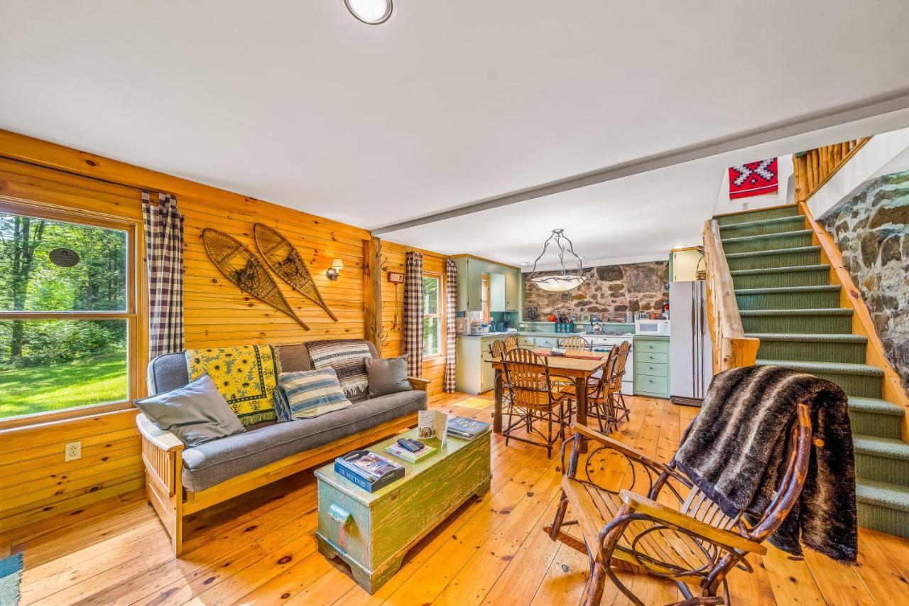 Brook Sound Cabin Schroon Lake Buitenkant foto